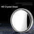 2 pcs Blind Spot Mirrors, 2" Round HD Glass Convex 360° Wide Angle Side Rear View Mirror with ABS Housing for Cars SUV and Trucks, Silver, Pack of...