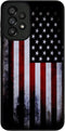 Tnarru Compatible with Samsung Galaxy A23 Case American Flag Pattern Hard PC Back and Soft TPU Sides Scratchproof Shockproof Protective Case for S...