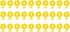 CHICIRIS Hummingbird Feeder Flowers, Replaceable Bird Feeder Replacement Flowers 30 Sets Multicolored for Home (Yellow)...