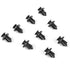 GOOACC GRC-08 Honda and Acura Fender Clips-91503-SZ3-003 40 Pcs Fastener Rivet Clips Nylon Bumper Automotive Furniture Assembly Expansion Screws K...