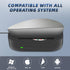 Mouse Jiggler, Undetectable Mouse Mover Wiggler Shaker with Drive Free USB Port Simulate Mouse Automatic Random Movement to Prevent Computer Lapto...