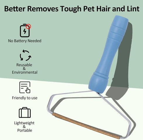 Dog Hair Remover, Grepol-V Lint Shaver Cleaner pro, Reusable Fabric Shaver Dog Cat Hair Removal Tool for Couch Carpets Clothes Furniture, Durable ...