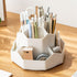 kaileyouxiangongsi Rotating Art Supply Storage Organizer,Pencil Holder with 9 Compartment, Pen Storage Organizer, for Kids Art Desk, Homeschool Su...