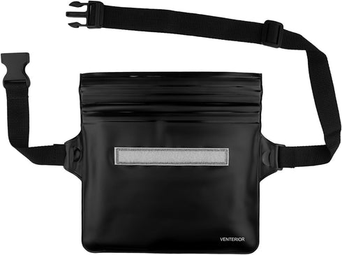 Waterproof Waist Pouch 2-Pack | Beach Accessories Dry Bag Waterproof Fanny Pack for Swimming Snorkeling Sailing Kayaking Beach Pool Water Parks | ...