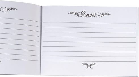 Lillian Rose Taupe Simple Pleated Silk Wedding Guest Book, 8"...