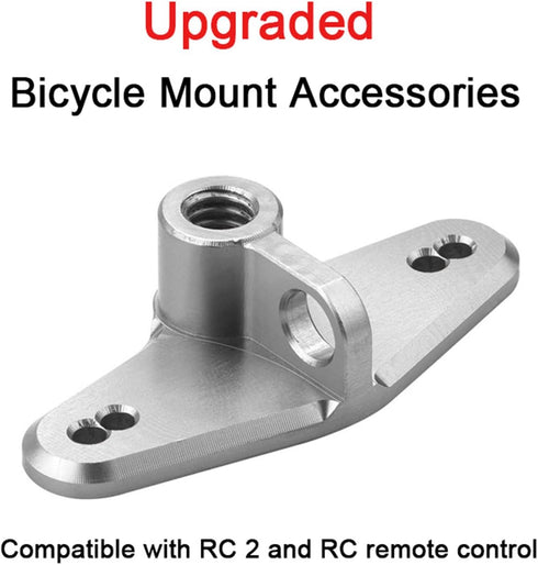 RC2 Bike Mount Adapter for DJI Air 3/Mini 4 Pro/DJI Mini 3/Mini 3 Pro RC with Screen Remote 1/4 Screw Port Tripod Mount Neck Lanyard Adapter Bike ...