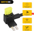 Nilight 10 Pack Micro 2 Fuse TAP 12V Car Add a Circuit ATR Blade Adapter with 20A II Fuses Holder Add On Dual Circuits Adapters for Cars Trucks Bo...