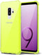 for Samsung Galaxy S9 Plus Case Clear, Neon Bright Vibrant Color, Transparent Jelly Protective Silicone Phone Case for Women Girly Cute, Thin Slim...