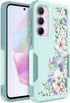 for Samsung Galaxy A35/A55 5G Case: Cute Flowers Floral Design for Girls Women Slim Soft TPU Bumper Shockproof Silicone Cell Phone Cover A35 A55 (...