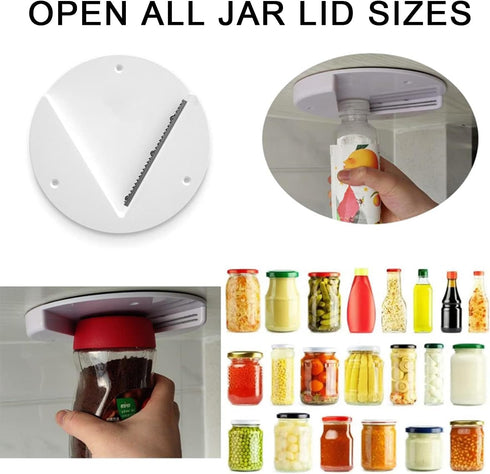Kitchen gadgets | bottle opener | jar opener | kitchen tools | can openers for seniors | jar opener gripper pad | under cabinet jar opener | bottl...
