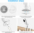 HOLACA Flexible Twist Mount for TakTark BM611/BM612 Baby Monitors Camera Stand Bracket with 1/4 Threaded Hole and Adjustable 360 Degree Mount for ...