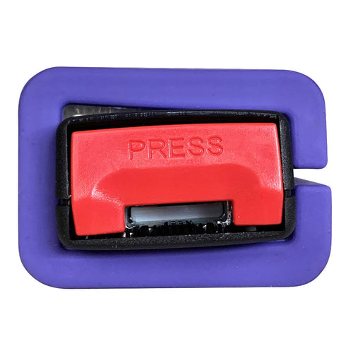 BPA-Free Car Seat Belt Buckle Booster (Size: Short, Model: Side Slit) - Snaps Around Receptacle - Gift Fun Kid Safety Stickers - Raises and Stabil...