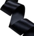 1.5" Single Face Satin Ribbon 50 Yards Roll for Gift Wrap Sewing Projects Crafting Projects DIY Bow Wedding Decoration (Black)...