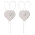 Dreambaby Flexi Lock - Cabinet & Drawer Handle Locks - Cabinet Safety Straps - with Multi-Touch Release System - White - 2 Count (Pack of 1) - Mod...