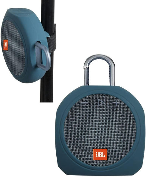 Hermitshell Silicone Carrying Case Replacement for JBL Clip 3 Portable Waterproof Wireless Bluetooth Speaker (Blue)......
