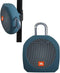 Hermitshell Silicone Carrying Case Replacement for JBL Clip 3 Portable Waterproof Wireless Bluetooth Speaker (Blue)......