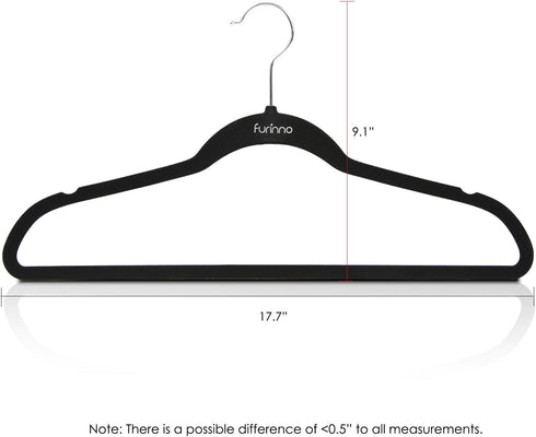 FURINNO Suit Hanger, Pack of 50, Black...