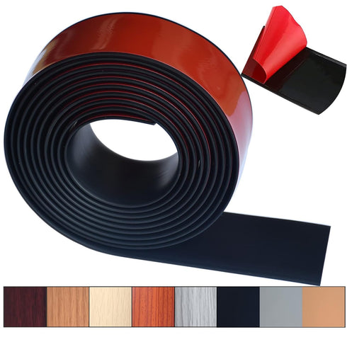 Floor/Door Flat Transition Strip & Self Adhesive Floor Vinyl Floor Edge Trim Laminate Floor Gap Covering Joining Strip...