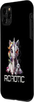 iPhone 11 Pro Funny Unicorn Robot Robotic Cuddling Cyborg Case...