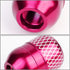 DNA MOTORING SK-6S-T1-PK Universal Type R Style Aluminum Manual 6-Speed Shift Knob, Pink Coated...
