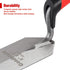Goldblatt Industries Margin Trowel set, 6"X2" & 5"X2", Professional Masonry Flooring Tool for Concrete, Cement, Tile...