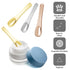 3 Pack Metal Cosmetic Spatulas,Mini Makeup Spoon,Eye Cream Applicator,Facial Cream Mask Scoop Tool,Beauty Spatulas for Facial Cosmetic Face Mask(G...