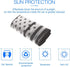 Windshield Flag Sunshade Sun Shade Heat Shield Sun Visor Mat Compatible with Jeep Wrangler Rubicon Sahara TJ JK JKU 2 Door & 4 Door...