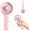 MORECORE Mini Handheld Fan for Kids - 3 Powerful Adjustable Speeds, 8HR Run Time, USB Rechargeable, Cute Design Fan with Lanyard for Girls Teens P...