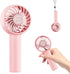 MORECORE Mini Handheld Fan for Kids - 3 Powerful Adjustable Speeds, 8HR Run Time, USB Rechargeable, Cute Design Fan with Lanyard for Girls Teens P...