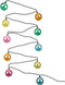 Kurt Adler 10 Multicolored Peace Sign Light Set...