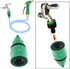The Lord of the Tools 2PCS Garden Water Hose Quick Connector Micro Irrigation Adapter One Way Adapter Tap Connector Fitting for 8/11mm 4/7mm Pipe ...