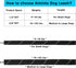 Slip Lead Dog Training Leash, Comfortable Padded Handle, Strong Rope for Large, Medium Dogs, No Pull Leash with Reflective Thread (Black, Large(2/...