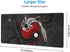 Browrrsson Japanese Art Mouusepad Japanese Art Koi Fish Gaming Mouse Pad Extended Stitched Edges Mousepad,Large Mouse Mat Desk Pad Personalized Th...