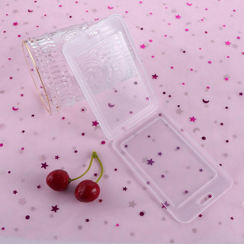 5pcs Transparent Card Protective Case Unisex ID Card Holders, Waterproof and Anti Bending Credit Card Business Card Case......