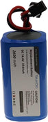 Replacement Shark RVBAT700 Battery for Shark ION Robot RV720,RV750, RV700,RV755 Vacuum Cleaners (Attention: 3-Prongs Connector)...