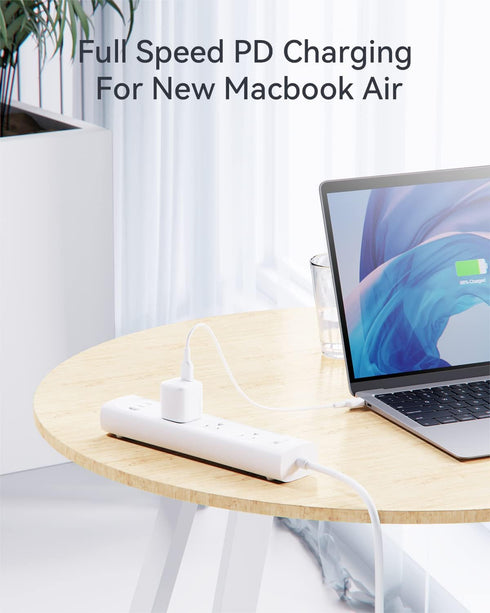 VOLTME USB C Charger 30W, 2-Pack Dual Port Fast Charger Block, Compact Wall Charger Foldable Plug Adapter for iPhone 14 13 12 11 Pro Max Mini, Sam...