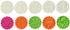 180g 5pcs Cookie Stamps Thickness Adjustable Moon Cake Mold Set, Cookie Press DIY Decoration Hand Press Cutter Cake Dessert Mold...