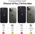 Camera Lens Protector for iPhone 14 PRO/iPhone 14 Promax Bling Diamond Camera Cover Tempered Glass Screen Protector Rear Camera Decorations Access...