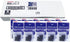 Zebra B-E-1B-Z-BK Mechanical Pencil, Dell Guard Type ER Replacement Eraser, 5 Pieces x 10 Sets...