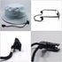 Set of 2 Cap Clips and Hat Chin Strap Windproof Clip Universal Clip Anti-lost Strap Multi-function Clip with Strap for Golfing, Fishing, Boating, ...