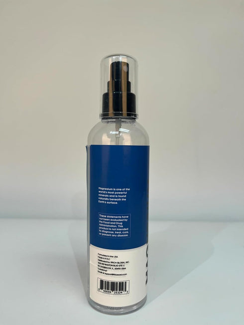 Fidus 100% Pure Magnesium Oil Spray - Big 8 fl oz Topical Magnesium Chloride for feet, Organic Natural Magnesium Spray from Ancient Zechstein Seab...