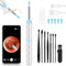 Ear Wax Removal, Ear Cleaner Camera with 1296HD, Ear Wax Removal Kit with 8 Pcs Ear Cleaning Tools, Ear Camera with 6 LED Lights, Ear Cleaner for ...