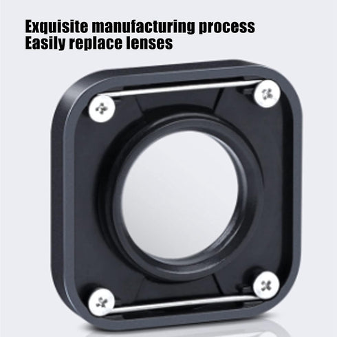 Lens Replacement for Hero 10, Portable Action Camera Replacement Lens HD UV Glass Cover Replacement Spare Lens Fit for Hero 9 10 Black Action Came...
