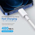 2 Pack iPhone 15 Carplay USB Cable for iPhone 15, 15 Pro Max, 15 Plus Car Charger, iPad Pro 12.9/11, iPad 10 Generation, iPad Air 5 Generation/4 G...