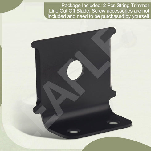 2 Pack 42-26-0024 Steel Line Cut-Off Blade Compatible with Milwaukee 2725-20-(H35A) 2828-20-(L66A) M18 String Trimmer and for DeWalt DCST925M1-Typ...