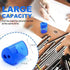 Sonuimy Pencil Sharpeners, 4 Pcs Pencil Sharpeners Manual,Dual Holes Compact Colored Handheld Pencil Sharpener for Kids with Lid Adults Students S...