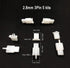 400Pcs 2.8mm 2 3 4 6 9 Pin Automotive Electrical Wire Connector Male Female Socket Plug Header Crimp Wire Terminals Kit for Boat, Car, Motorcycle...