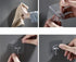 KK5 Adhesive Hooks for Hanging Wall Hooks 22 lbs Self Adhesive Towel Hook Transparent Hooks for Keys Bathroom Shower Outdoor Kitchen Door Home Imp...