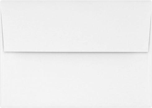 LUXPaper 4Bar A1 Invitation Envelopes | Peel & Press | 3 5/8" x 5 1/8" | White | 24lb. Text | 50 Qty...
