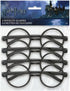 Unique Authentic Black Harry Potter Glasses - Pack of 4 - Magical Cosplay & Enchanting Style - Perfect for Costume Parties...